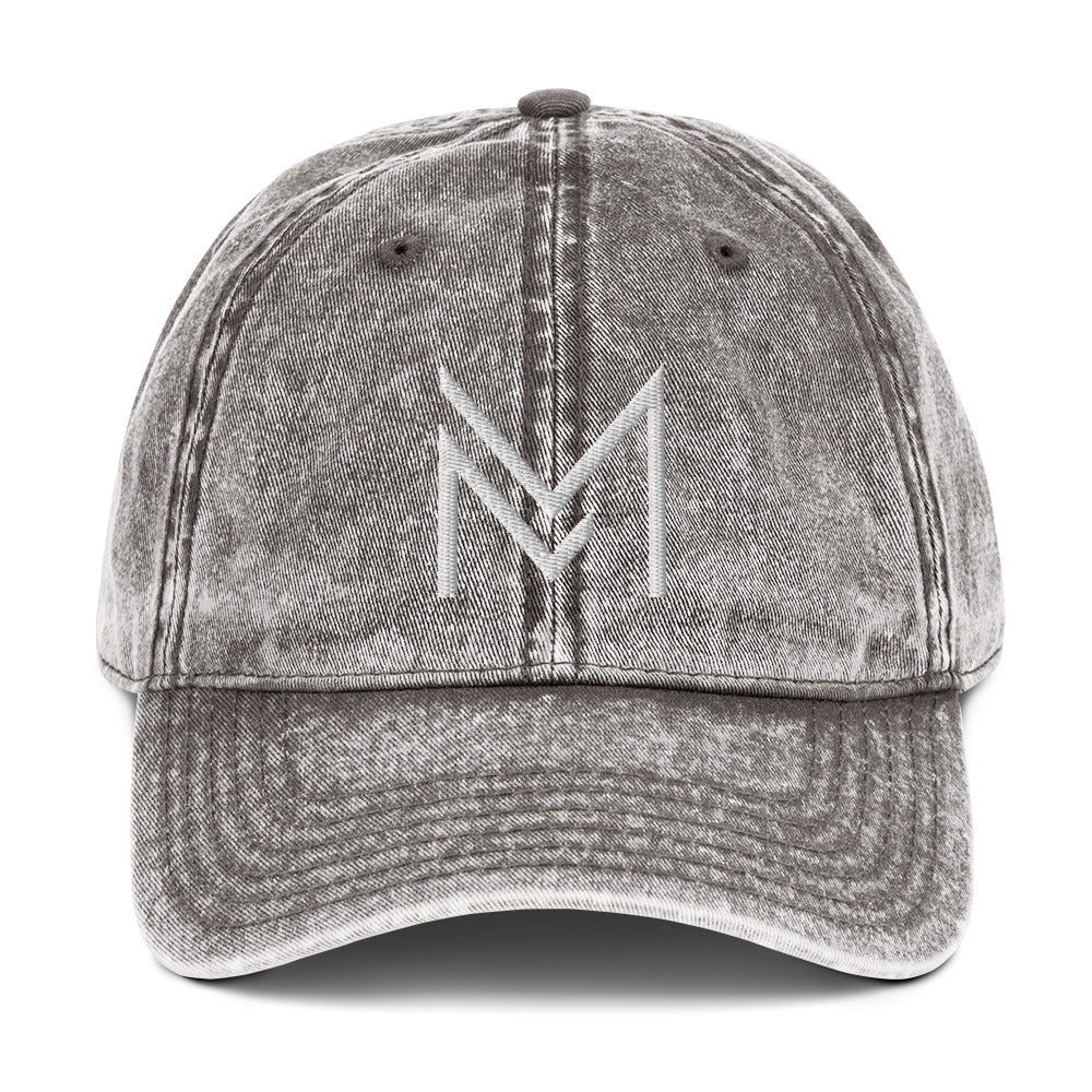 MM Vintage Grey Dad Hat