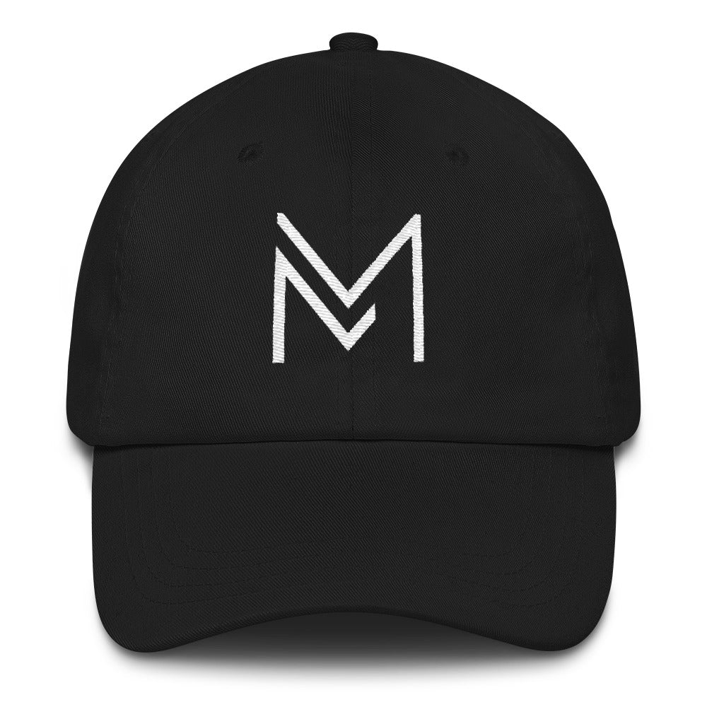 White MM Dad Hat