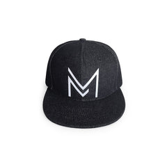 "MM" Dark Denim Snapback