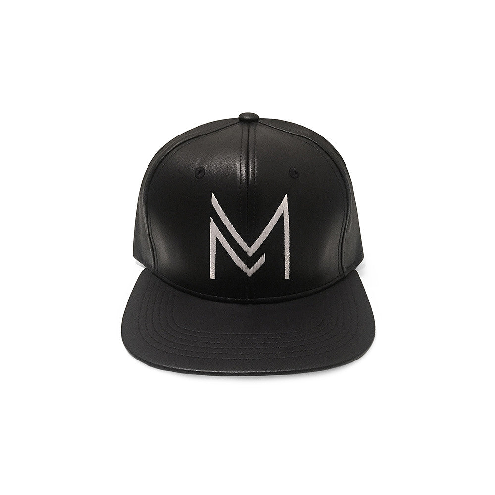Black "MM" Embroidered Snapback