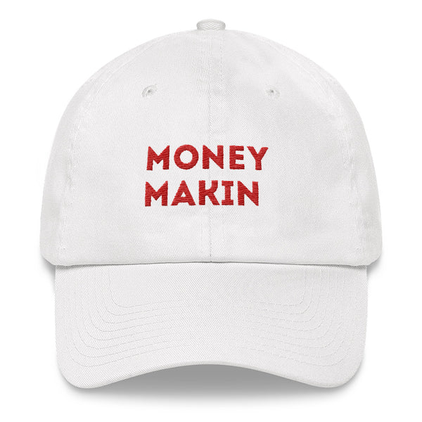 Red "Money Makin" Dad hat