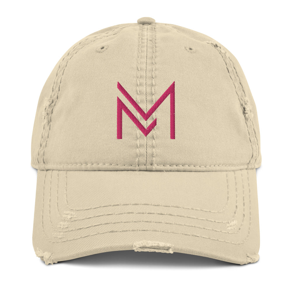 MM Distressed Dad Hat - Main Image